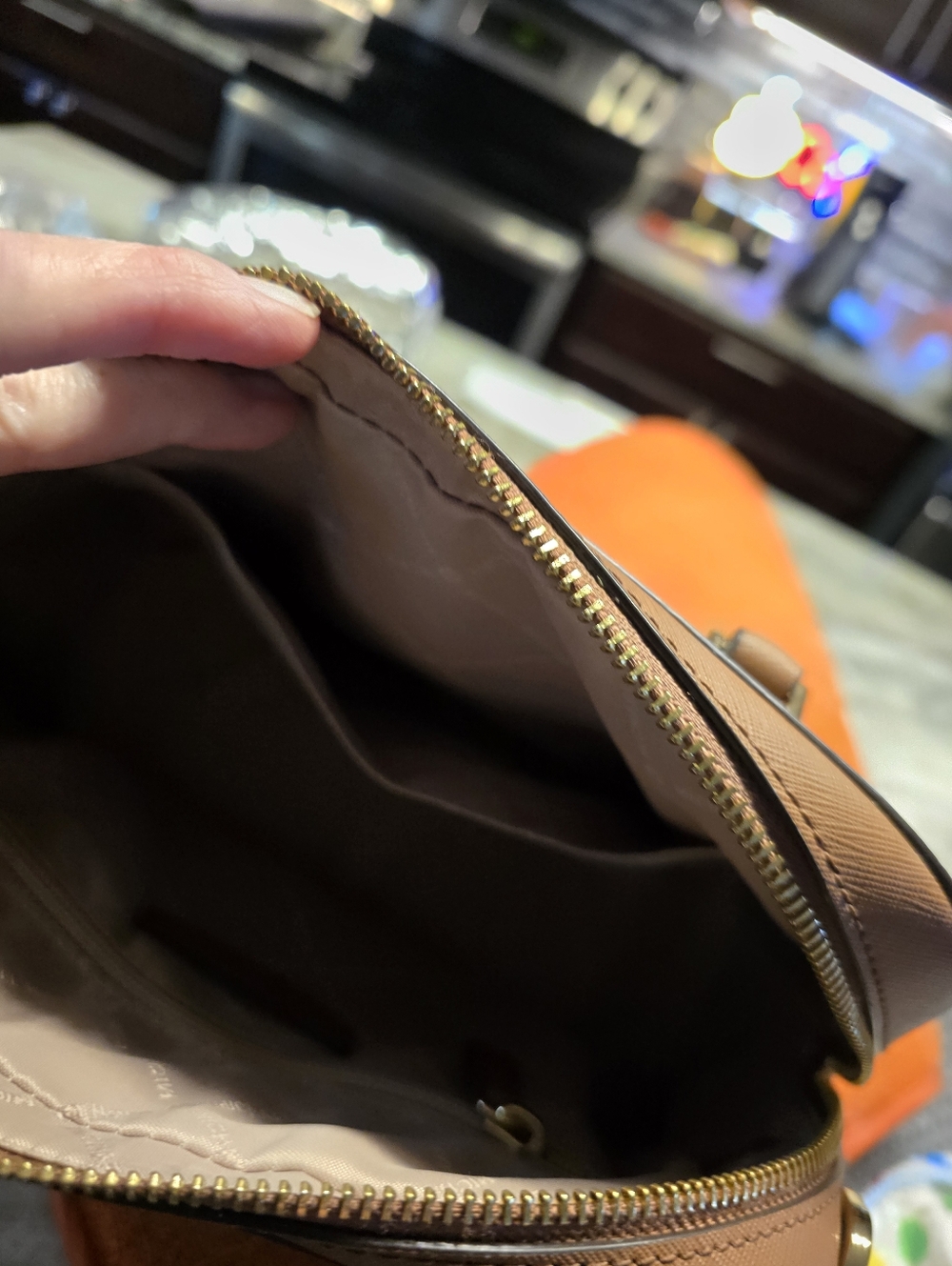 Michael Kors Small Sheila Dome Satchel - Picture 5 of 5